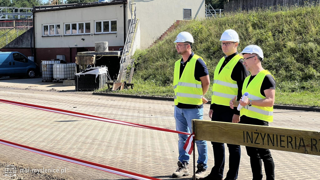 Budowa nowej oczyszczalni ścieków w Myślenicach