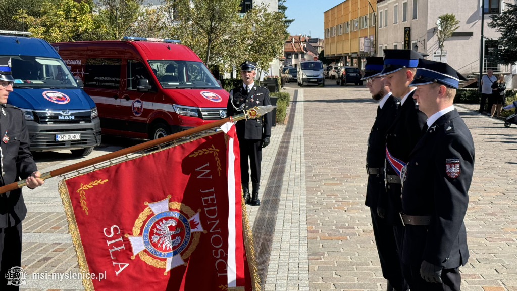 Uroczysty apel OSP Grupy Poszukiwawczo-Ratowniczej