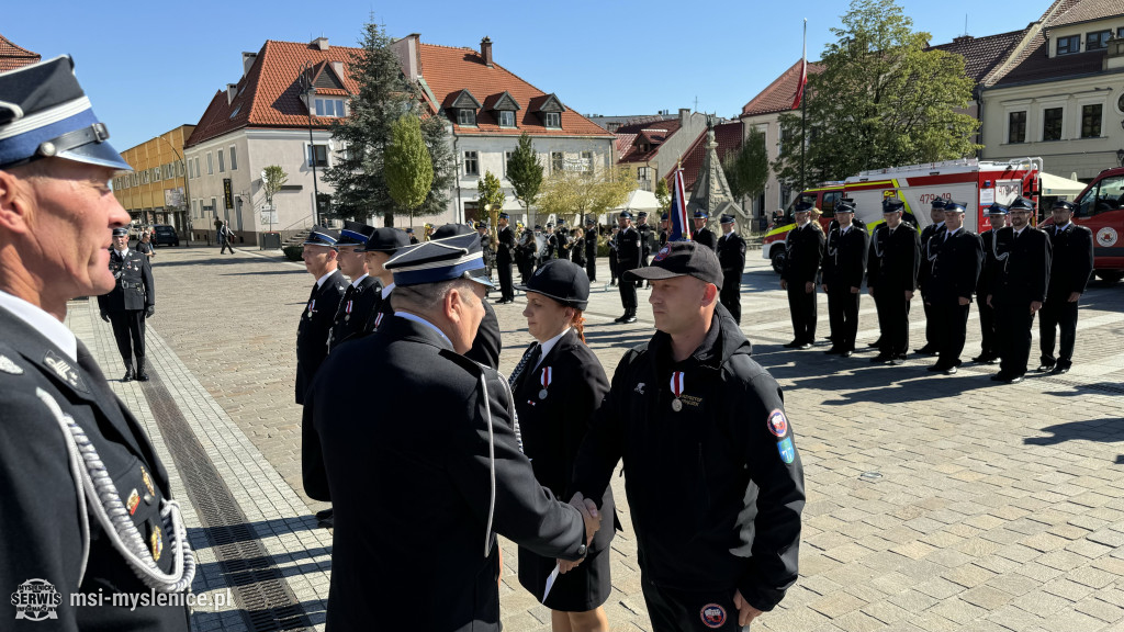 Uroczysty apel OSP Grupy Poszukiwawczo-Ratowniczej