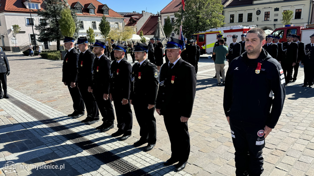 Uroczysty apel OSP Grupy Poszukiwawczo-Ratowniczej