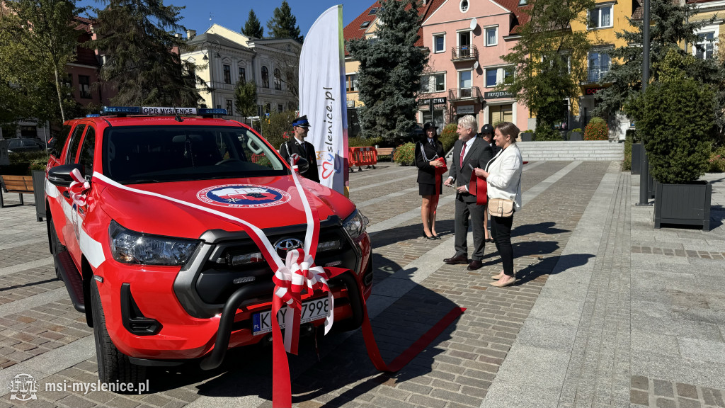 Uroczysty apel OSP Grupy Poszukiwawczo-Ratowniczej