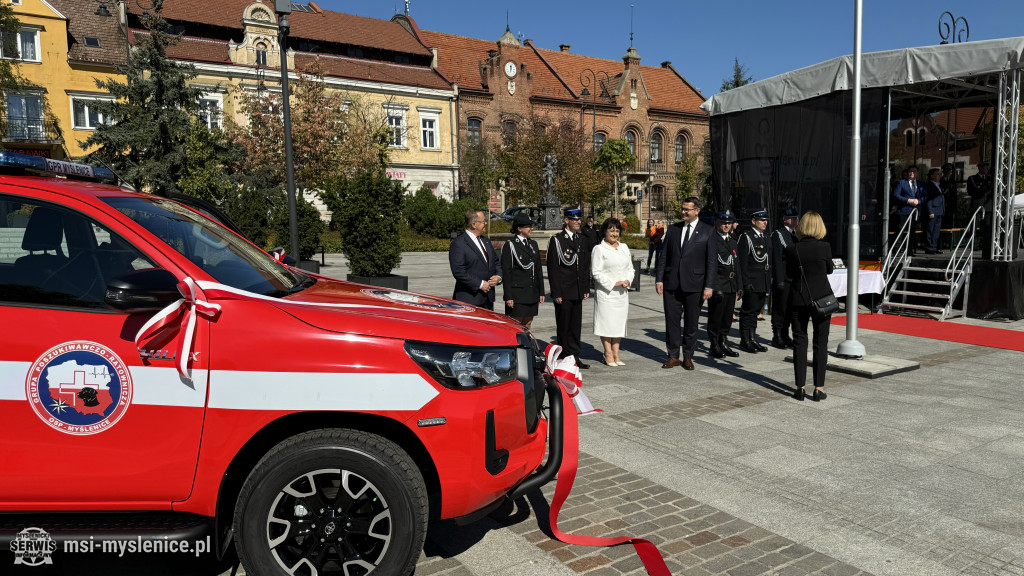 Uroczysty apel OSP Grupy Poszukiwawczo-Ratowniczej