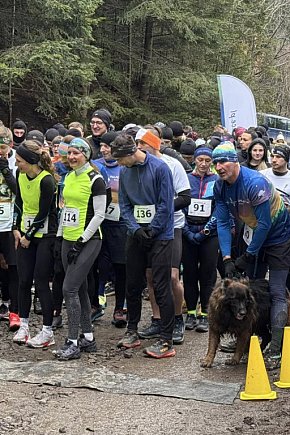 Bieg Tropem Wilczym w Myślenicach 02.03.2025-44