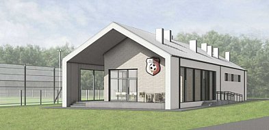 Nowy budynek i zaplecze sportowe dla LKS Iskra Głogoczów. Podpisanie umowy -3289