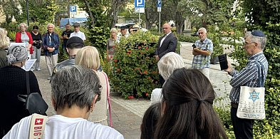 83. rocznica deportacji myślenickich Żydów - obchody na Rynku w Myślenicach-3699