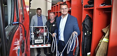 Nowe wyposażenie trafiło do jednostki OSP Głogoczów
