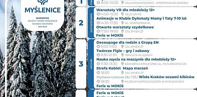 Luty w Myślenicach pełen koncertów, warsztatów i wystaw- kalendarz wydarzeń