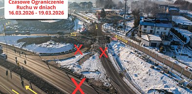 Zmiana organizacji ruchu przy nowym węźle na zakopiance w Myślenicach