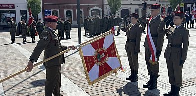 Uroczystość nadania sztandaru Jednostce Strzeleckiej 4115 w Myślenicach