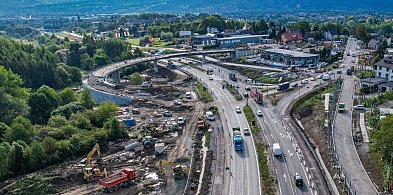 Od poniedziałku zmiana organizacji ruchu na Zakopiance w Myślenicach-4071