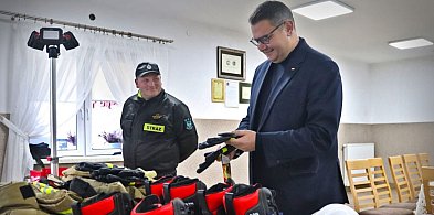 Nowy sprzęt strażacki dla jednostki OSP Bęczarka-4488