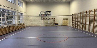 Odnowione pomieszczenia szkolne w Szkole Podstawowej w Krzyszkowicach.