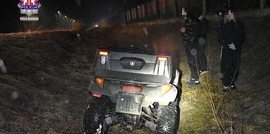 Lubień:  Jazda niezarejestrowanym quadem i ucieczka przed Policją...