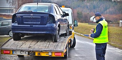 Kolejny porzucony samochód usunięty z terenu gminy Myślenice