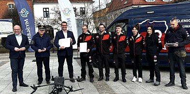 Nowy dron trafił do ratowników z Grupy Poszukiwawczo-Ratowniczej Myślenice