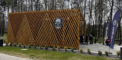 Nowa tężnia solankowa w Parku Miejskim na myślenickim Zarabiiu już otwarta