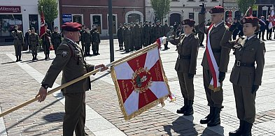 Uroczystość nadania sztandaru Jednostce Strzeleckiej 4115 w Myślenicach