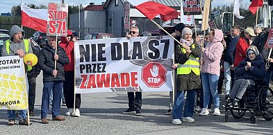"NIE dla S7" ! Mieszkańcy kolejny raz protestowali na Zakopiance