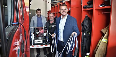 Nowe wyposażenie trafiło do jednostki OSP Głogoczów