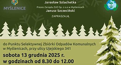 „Choinka za odpady” - 300 choinek dla mieszkańców gminy Myślenice-4524