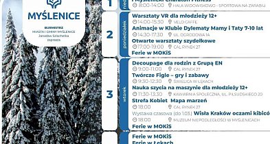 Luty w Myślenicach pełen koncertów, warsztatów i wystaw- kalendarz wydarzeń