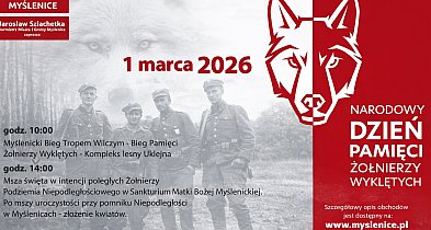 Zaproszenie na uroczyste obchody Dnia Żołnierzy Wyklętych w Myślenicach