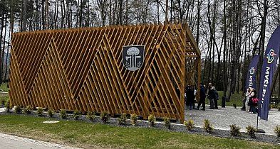 Nowa tężnia solankowa w Parku Miejskim na myślenickim Zarabiiu już otwarta