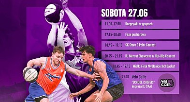 Już w sobotę 27 czerwca na Zarabiu - turniej 3x3 Basket powered by LOTTO