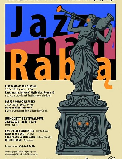 Czas na Jazz nad Rabą! Już w ten weekend w Myślenicach.