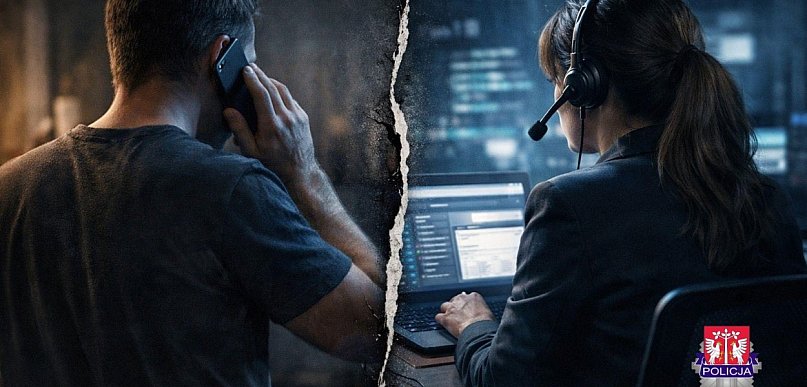 Kolejne oszustwo internetowe. Policja Myślenice przestrzega i informuje.
