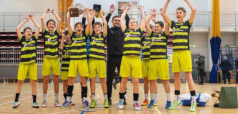 Młodzicy Orła Myślenice halowym mistrzem Podokręgu Myślenice