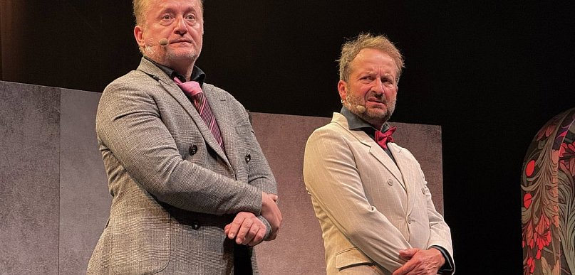 Kabaret Moralnego Niepokoju rozbawił myślenicką publiczność do łez