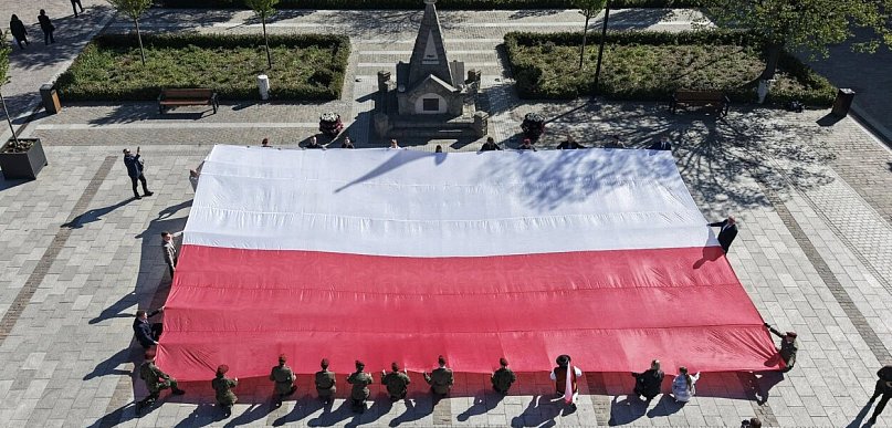 Obchody Dnia Flagi Rzeczpospolitej Polskiej w Myślenicach
