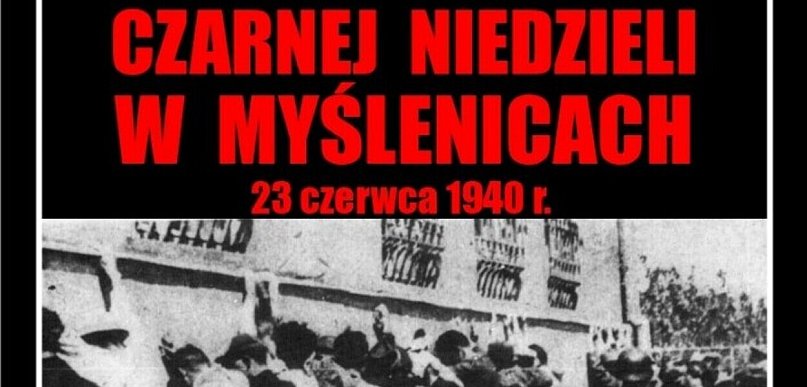 Zaproszenie na Obchody 86. rocznicy Czarnej Niedzieli w Myślenicach