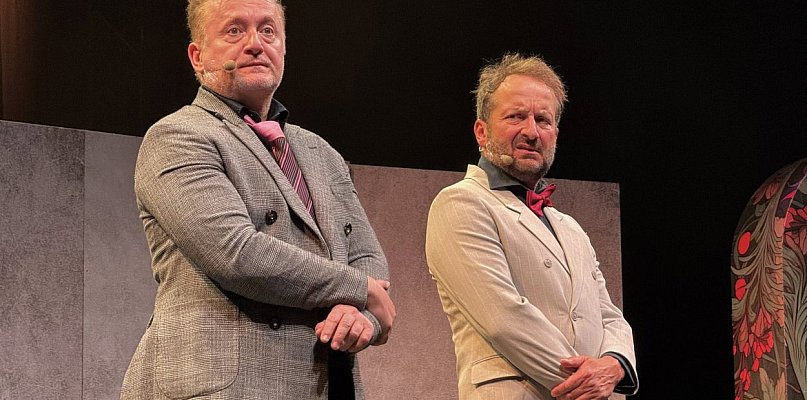 Kabaret Moralnego Niepokoju rozbawił myślenicką publiczność do łez