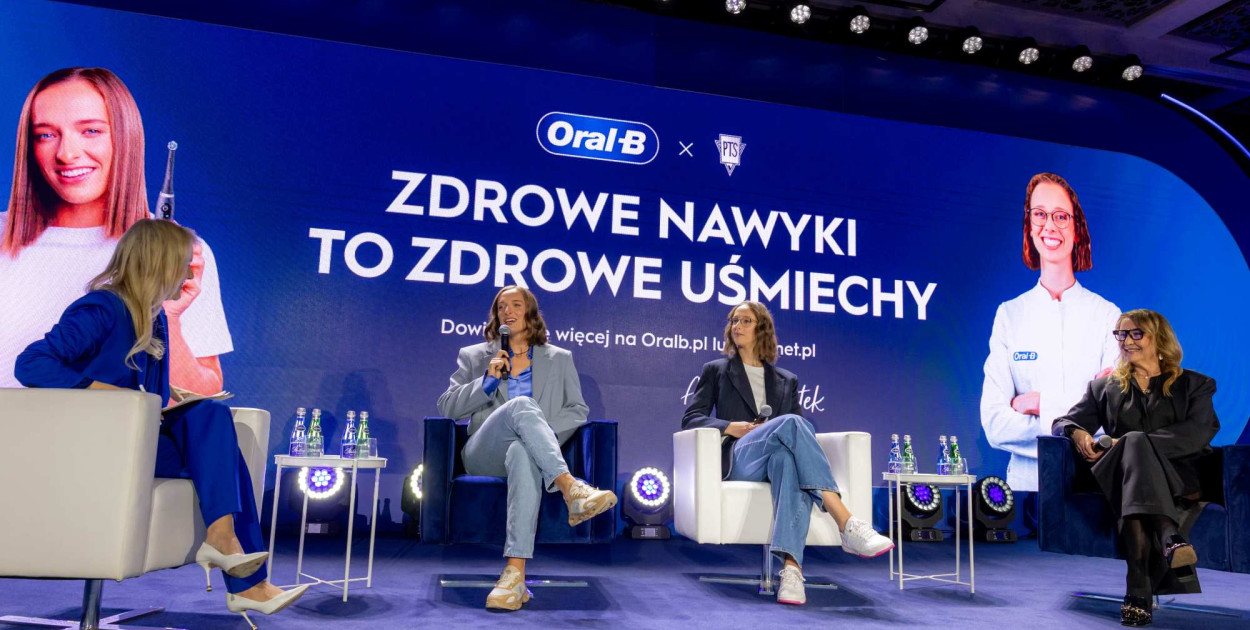 „Zdrowe nawyki to zdrowe uśmiechy” - Iga Świątek w kampanii edukacyjnej Oral-B wsp