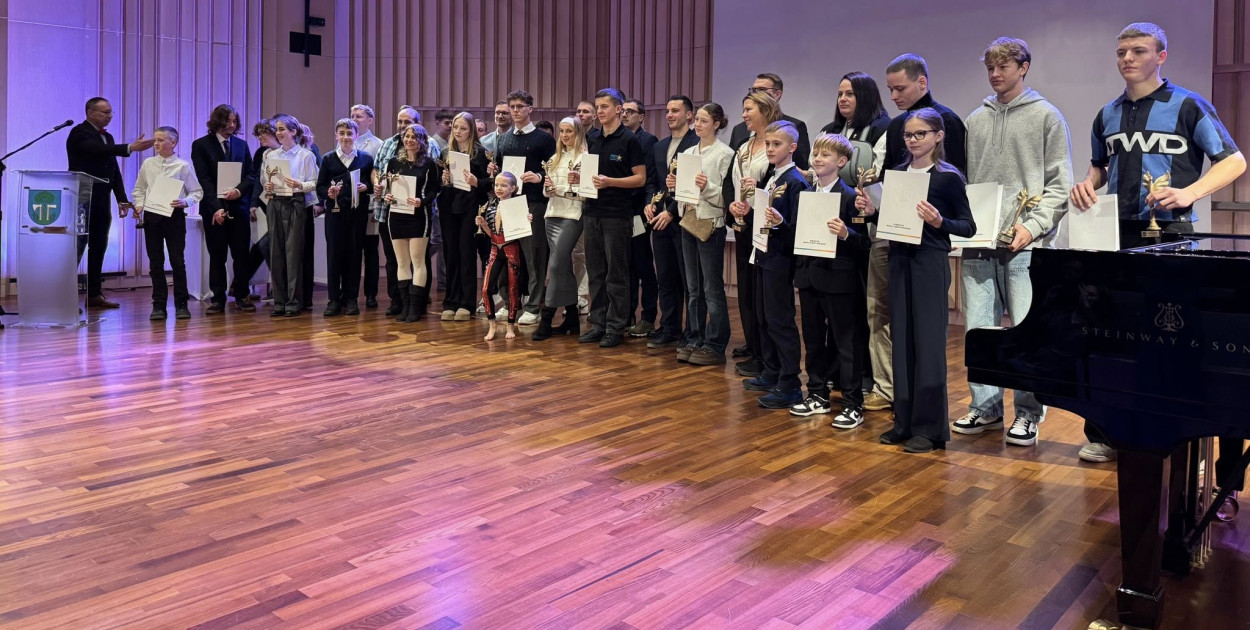 Myślenicka Gala Mistrzów Sportu - nagrody dla wybitnych sportowców wręczone