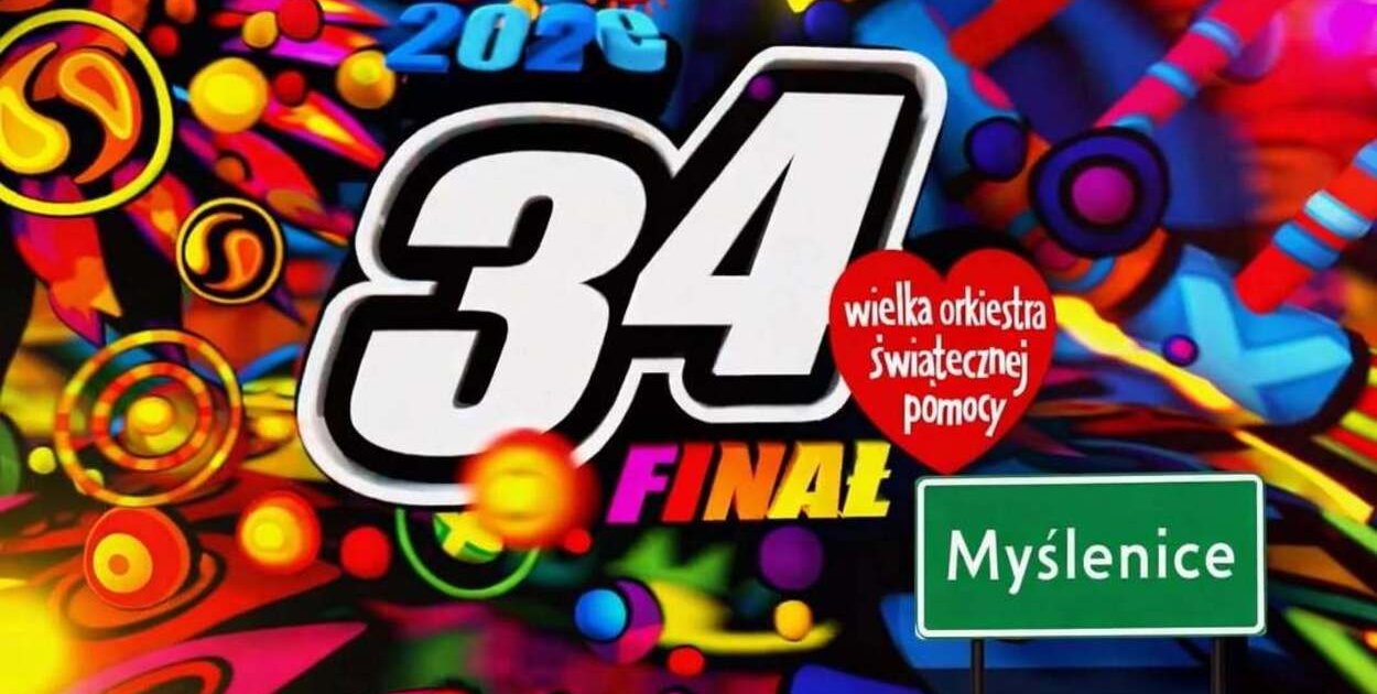 34 Finał Wielkiej Orkiestry Świątecznej Pomocy w Myślenicach
