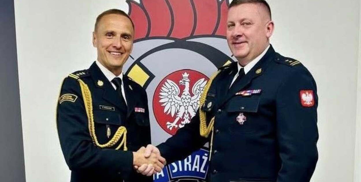 Bryg. Mariusz Leśniakiewicz nowym Komendantem Powiatowym PSP w Myślenicach