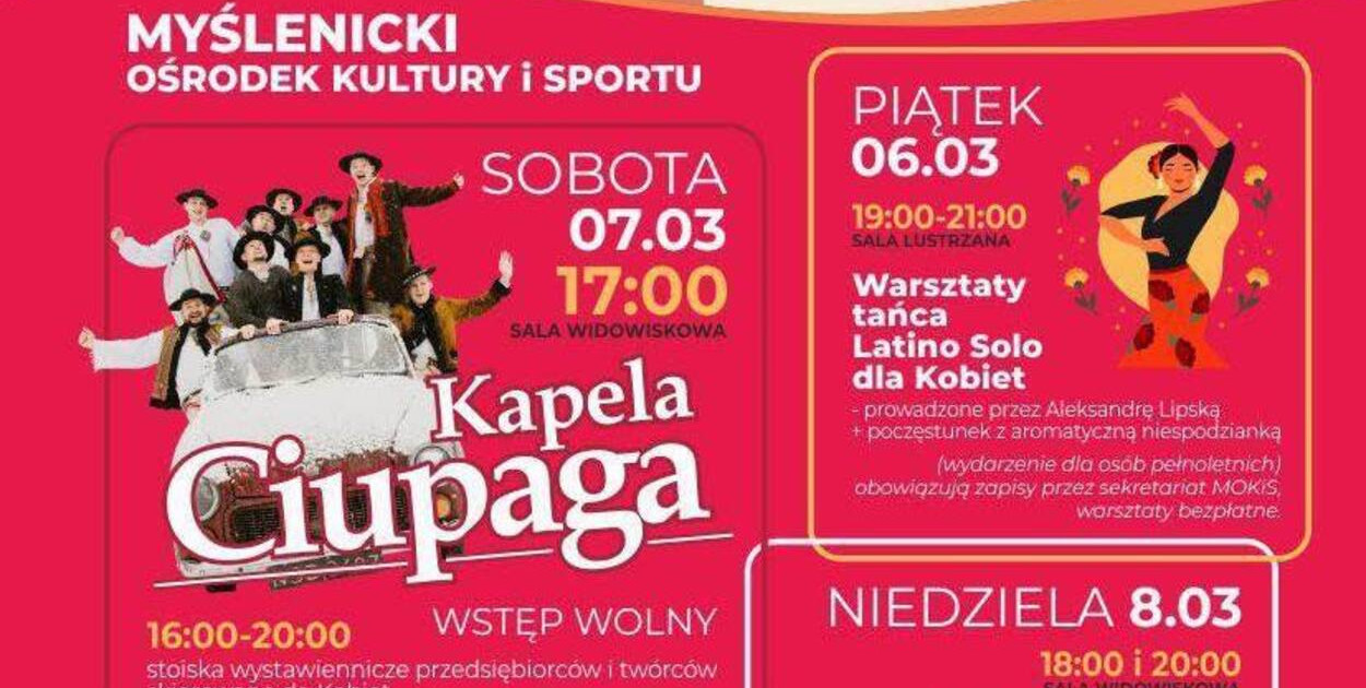 Zaproszenie na Myślenicki Dzień Kobiet 2026