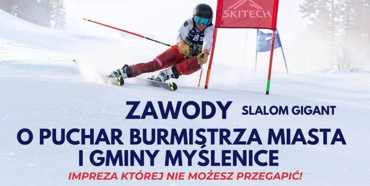 Zawody narciarskie o Puchar Burmistrza Myślenic już w najbliższą sobotę !