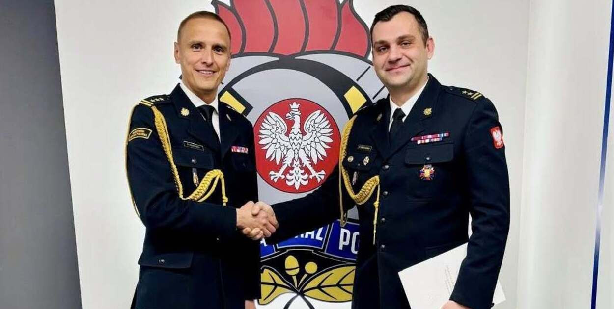 Bryg. Piotr Marchewka nowym zastępcą komendanta PSP w Myślenicach
