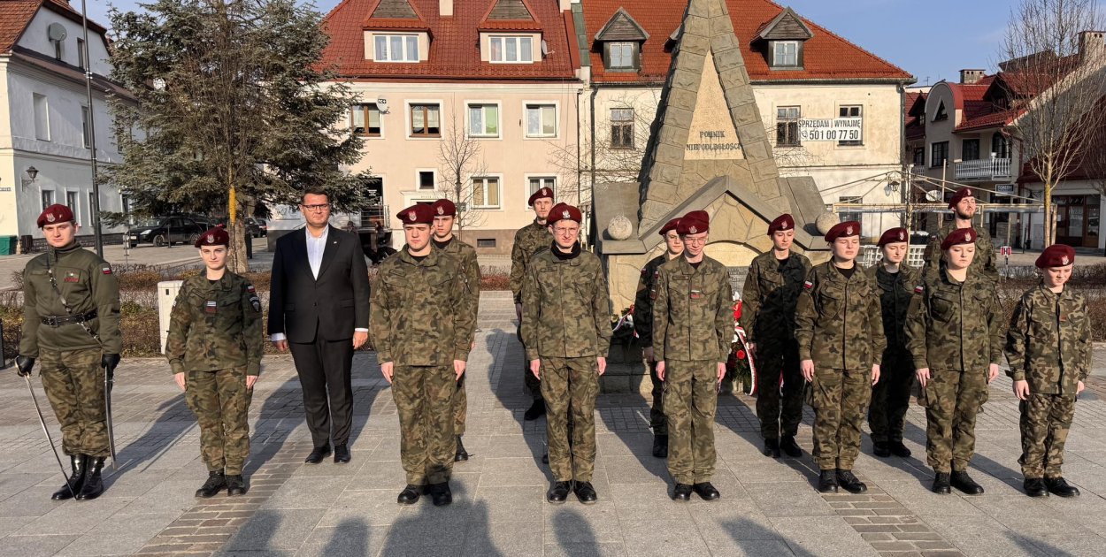 Uroczyste obchody Narodowego Dnia Żołnierzy Wyklętych w Myślenicach
