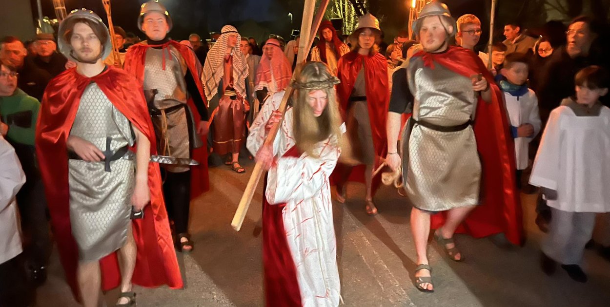 Droga Krzyżowa kolejny raz przeszła ulicami Myślenic