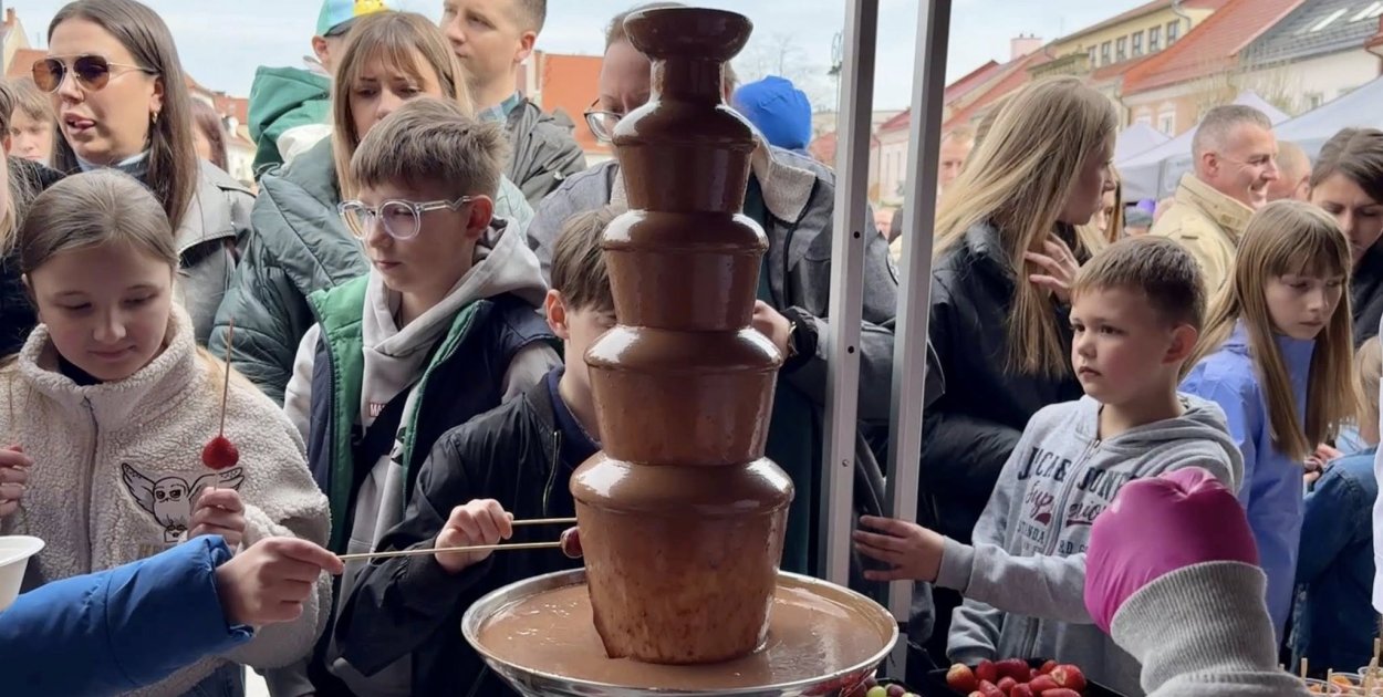 Święto Czekolady na myślenickim Rynku - czekolada, radość i dobra zabawa
