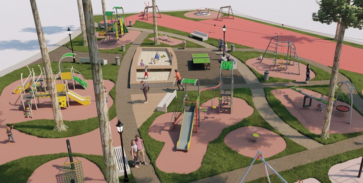 Plac zabaw w Parku Miejskim na Zarabiu przejdzie kompleksową modernizację