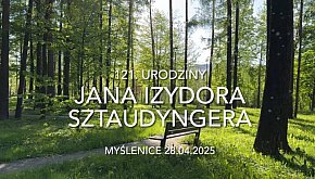 121. urodziny Jana Izydora Sztaudyngera w Parku Mi
